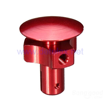 XK-K123 AS350 wltoys V931 helicopter parts top metal hat (Red)